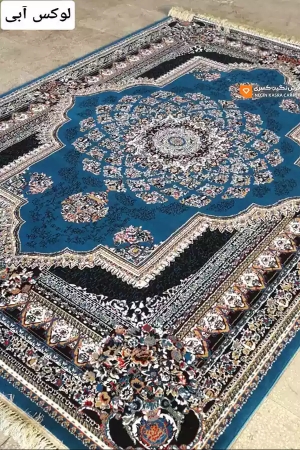 فرش لوکس 440 شانه نگین کسری کاشان